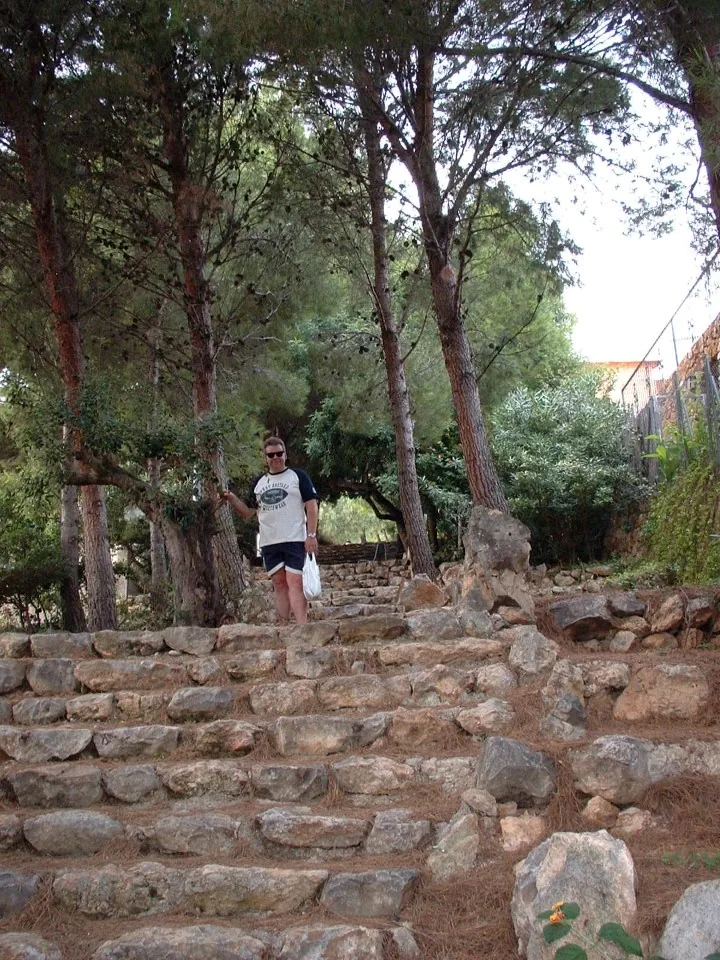 Steep steps